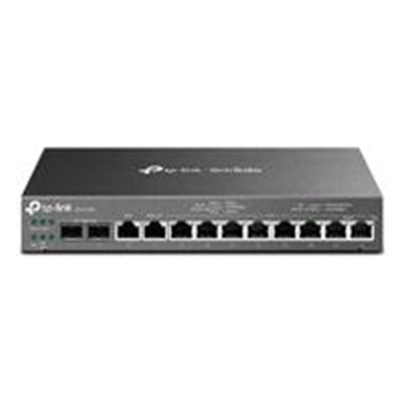 ROUTER | TP-LINK | ER7212PC | VPN GIGABIT 3 EN 1 (ROUTER, CONMUTADOR POE Y CONTROLADOR) |  4 PUERTOS WAN | 2 PUERTOS GIGABIT SFP