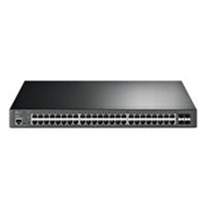 SWITCH TP-LINK TL-SG3452XP 48 PUERTOS GIGABIT ADMINISTRABLE JETSTREAM 4 PUERTOS 10GE SFP L2 CON 48 PUERTOS POE