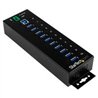 HUB CONCENTRADOR INDUSTRIAL USB 3.0 DE 10 PUERTOS - HUB CON PROTECCION DE DESCARGAS - STARTECH.COM MOD. ST1030USBM