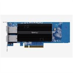 TARJETA DE RED SYNOLOGY E10G30-T2 DE 2 PUERTO ETHERNET 10 GBE DE ALTA VELOCIDAD, PCIE 3.0 X8 PARA NAS. VER MODELOS COMPATIBLES