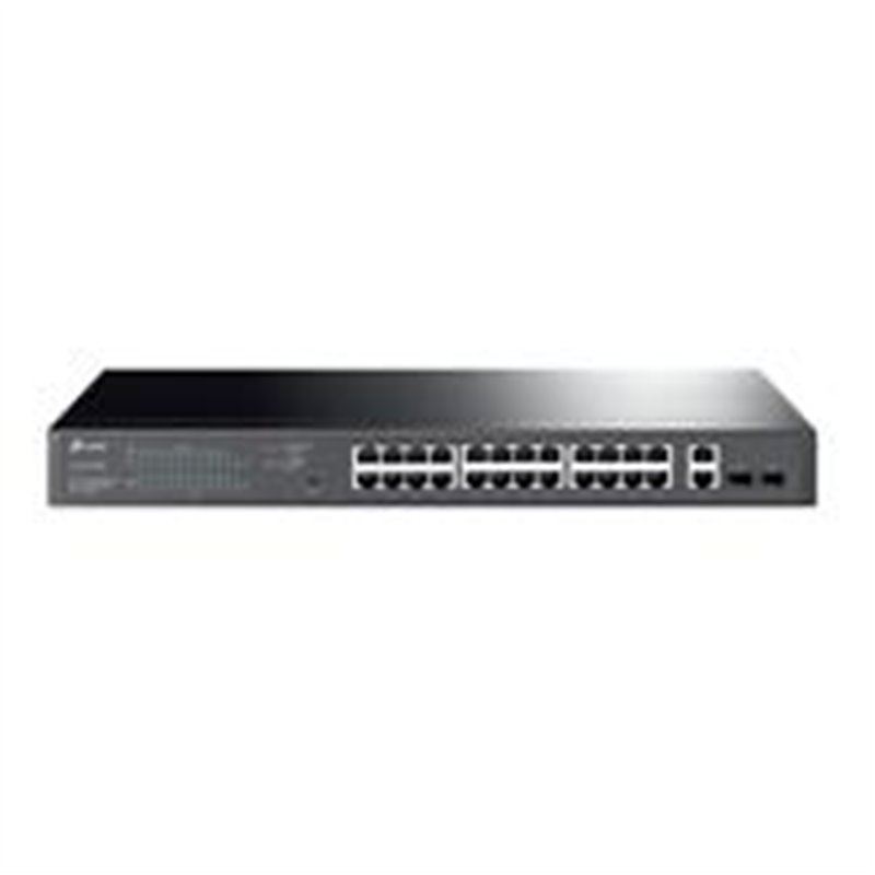 SWITCH | TP-LINK | TL-SG1428PE | 28 PUERTOS | 24 PTOS POE+ | 2 RANURAS SFP | GIGABIT