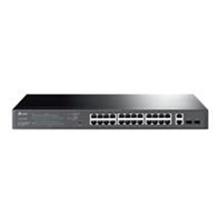 SWITCH | TP-LINK | TL-SG1428PE | 28 PUERTOS | 24 PTOS POE+ | 2 RANURAS SFP | GIGABIT