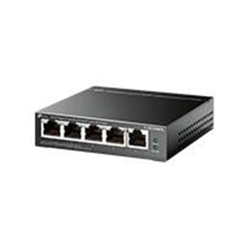 SWITCH | TP-LINK | TL-SG105MPE | 5 PUERTOS GIGABIT | 4 PTOS POE+ | ADMINISTRABLE