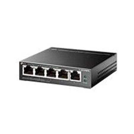 SWITCH | TP-LINK | TL-SG105MPE | 5 PUERTOS GIGABIT | 4 PTOS POE+ | ADMINISTRABLE