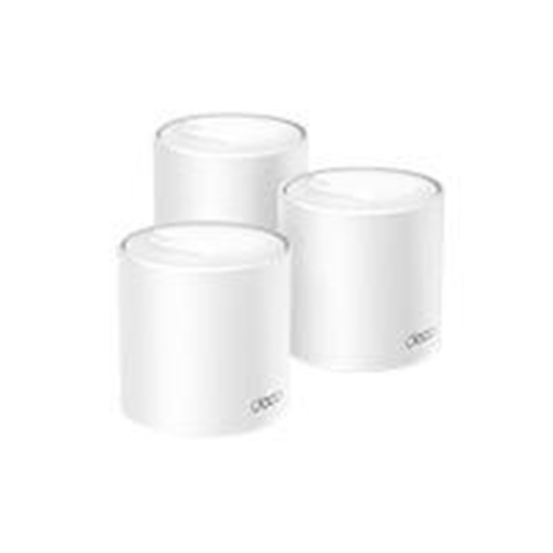 ROUTER | TP-LINK |DECO X10 (3-PACK) | MESH | WIFI 6 | AX1500 | 2 PUERTOS GIGABIT | CONECTA HASTA 120 DISPOSITIVOS