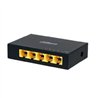 SWITCH/ DAHUA/ PFS3005-5GT- GIGABIT DE 5 PUERTOS NO ADMINISTRABLE/ CAPA 2/ 10/100/1000 BASE-T/ CARCASA METALICA/ SWITCHING 10G/ 