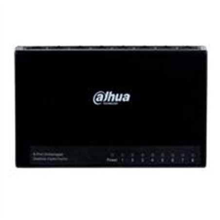 SWITCH/ DAHUA/ PFS3008-8GT-L/ SWITCH DE ESCRITORIO 8 PUERTOS/ GIGABIT ETHERNET/ 10/100/1000/ DISEÑO COMPACTO/ CAPA 2/ SWITCHING 