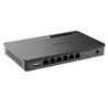 ROUTER GRANDSTREAM GWN7001/ GIGABIT VPN BALANCEADOR DE CARGAS 30,000 SESIONES NAT 6 PUERTOS 10/100/1000 MBPS WAN/LAN COMPATIBLE 