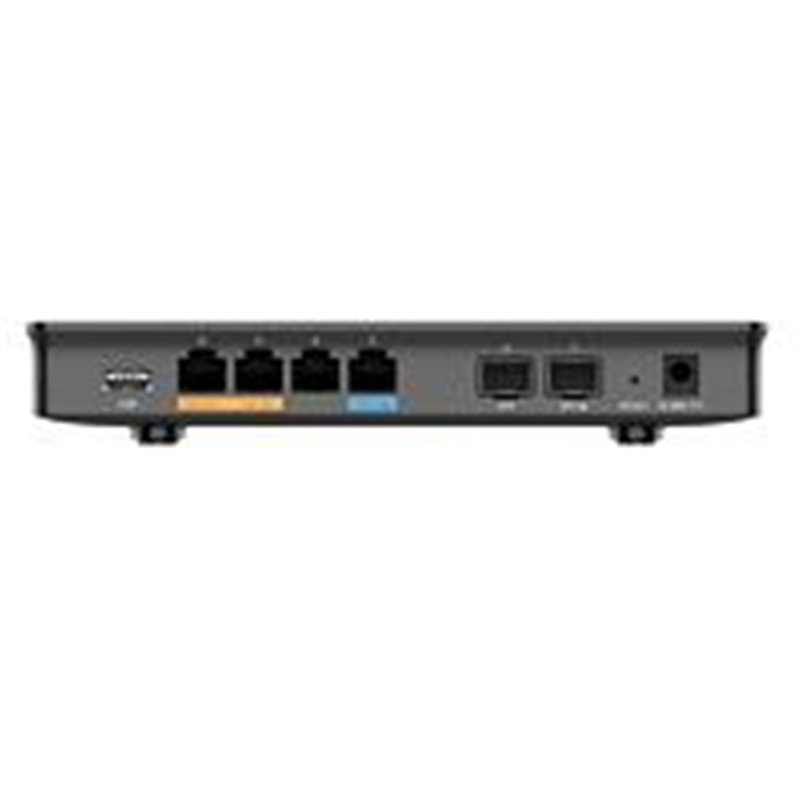 ROUTER GRANDSTREAM GWN7002 /GIGABIT VPN BALANCEADOR DE CARGAS 30,000 SESIONES NAT 4 PUERTOS 10/100/1000 MBPS 2 PUERTOS SFP WAN/L