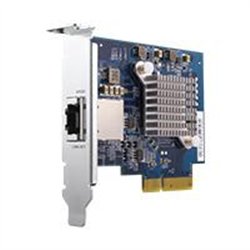 TARJETA DE EXPANSION QNAP QXG-10G1T / SINGLE-PORT 10GBASE-T / 10GBE / PCIE GEN3 X4 / SOPORTE DE PERFIL BAJO PRECARGADO / SOPORTE