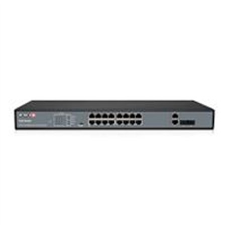 SWITCH POE / PROVISION ISR / POES-16250C+2COMBO-V2 / 16-PORT 10/100/1000MBPS / 2-PORT 10/100MBPS UPLINK / 120W