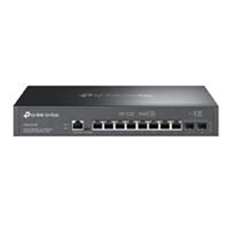 SWITCH | TP-LINK | SG3210X-M2 | SWITCH ADMINISTRABLE | 8 PUERTOS 2.5 GPS | 2 PUERTO SFP 10GPS | OMADA SDN | PUERTOS 2.5G PARA WI