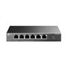 SWITCH | TP-LINK | TL-SG1006PP | SWITCH GIGABIT | 5 PUERTOS | 3 PUERTOS POE+ | 1 PUERTO POE++ | HASTA 250M | CARCASA METAL | POT