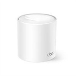 ROUTER | TP-LINK | DECO X50 PRO(1-PACK) | DUAL BAND AX3000 | WIFI 6 | MESH IMPULSADO POR IA | 2 PUERTOS DE 2.5GB | 150 DISPOSITI