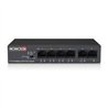SWITCH POE / PROVISION ISR / POES-0460C+2I-V2 / 4 PUERTOS + 2 PUERTO ETHERNET / 60W / PD UPLINK PORT (NO INCLUYE FUENTE)
