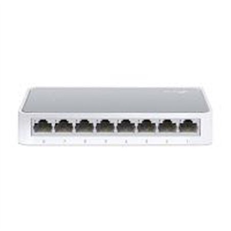 SWITCH | TP-LINK | TL-SF1008D |  8 PUERTOS RJ45 10/100 MBPS  | NO ADMINISTRABLE  | PARA ESCRITORIO