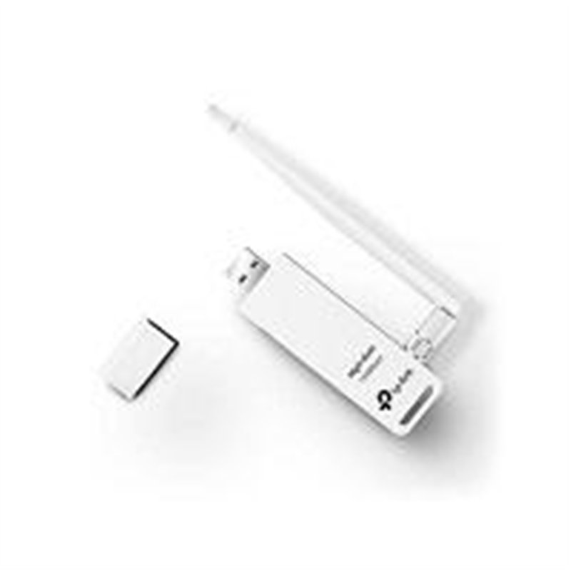 TARJETA DE RED USB TP-LINK TL-WN722N INALAMBRICA ANTENA DESMONTABLE 4DBI