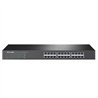 SWITCH | TP-LINK | TL-SF1024 | 24 PUERTOS RJ45 10/100 MBPS | NO ADMINISTRABLE | PARA RACK DE 19 PULGADAS