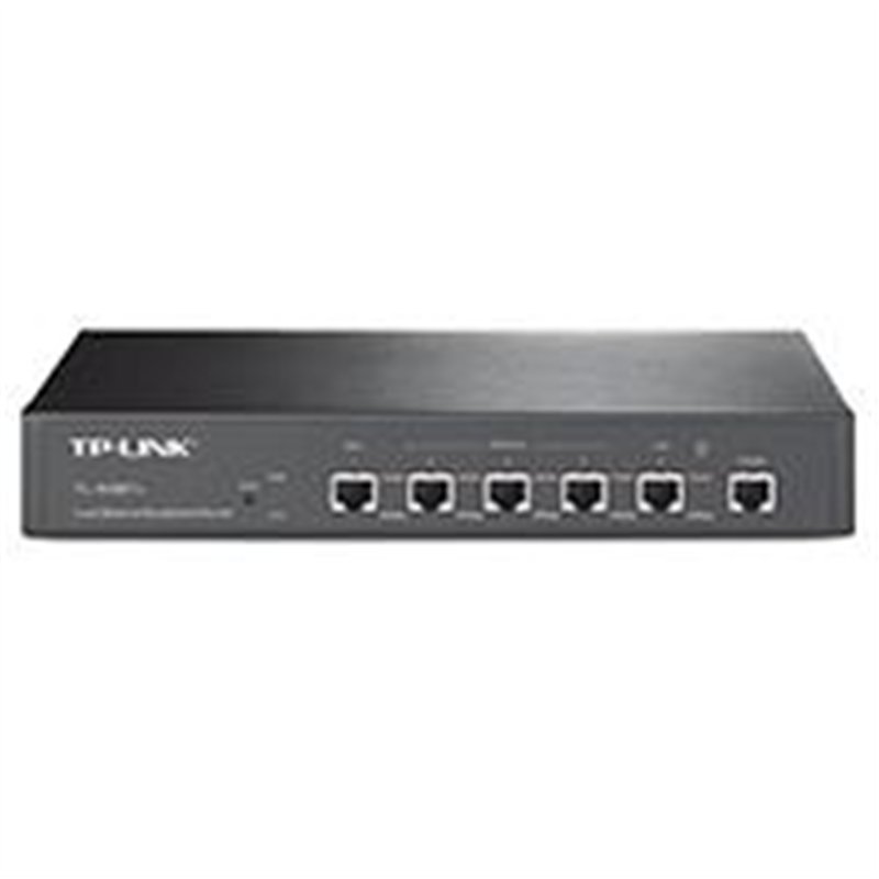 ROUTER | TP-LINK | TL-R480T | BALANCEADOR DE CARGA | BANDA ANCHA 1 WAN 1 LAN 3 WAN/LAN 10/100 MBPS 30,000 SESIONES CONCURRENTES