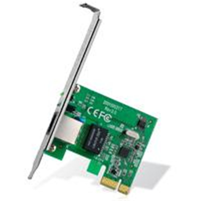 TARJETA DE RED | TP-LINK | TG-3468 | PCI EXPRESS ALAMBRICA |  1 RJ45 GIGABIT 10/100/1000 MBPS BRACKET BAJO PERFIL