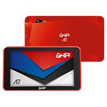 TABLET GHIA A7 WIFI/A50 QUADCORE/WIFI/BT/1GB/16GB/0.3MP2MP/2100MAH/ANDROID 9 GO EDITION/ROJA