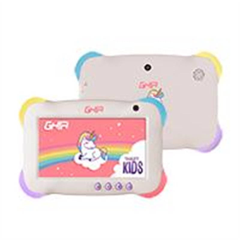 TABLET GHIA KIDS 7 PULG/A133 QUADCORE/2GB RAM/32GB /2CAM/WIFI/BLUETOOTH/2500MAH/ANDROID 13 GO /VIOLETA