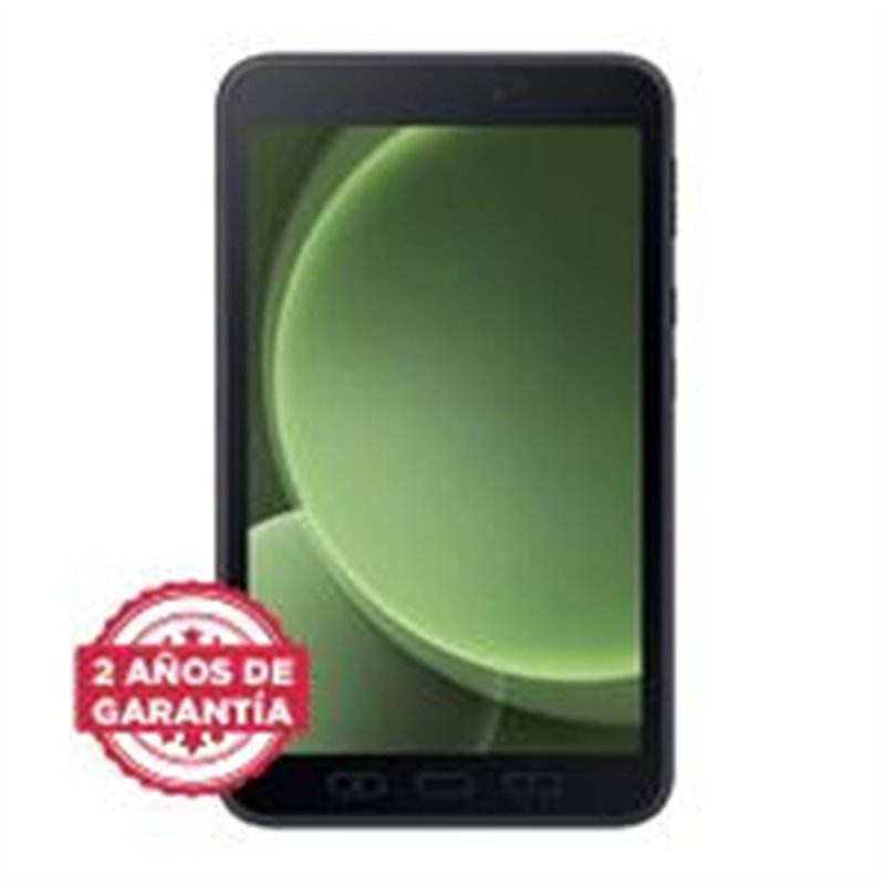 TABLET SAMSUNG GALAXY TAB ACTIVE5 8 PULGADAS CON S PEN, MODELO SM-X300, COLOR VERDE, 6GB RAM, 128GB ROM, 135 MP FLASH, WIFI, 2 A