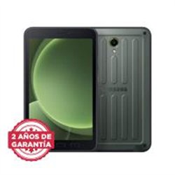 TABLET SAMSUNG GALAXY TAB ACTIVE5 8 PULGADAS CON S PEN, MODELO SM-X306, COLOR VERDE, 6GB RAM, 128GB ROM, 13+5 MP FLASH, WIFI+LTE