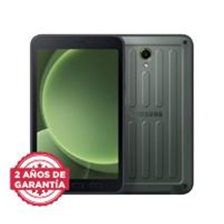 TABLET SAMSUNG GALAXY TAB ACTIVE5 8 PULGADAS CON S PEN, MODELO SM-X306, COLOR VERDE, 6GB RAM, 128GB ROM, 13+5 MP FLASH, WIFI+LTE