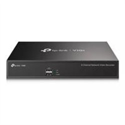 GRABADOR DE VIDEO TP-LINK VIGI NVR1008H O PUERTOS CON RESOLUCION DE HASTA 5MP, 1 INTERFAZ SATA HASTA 10 TB, 12V DC 1.5 A, 2 USB 