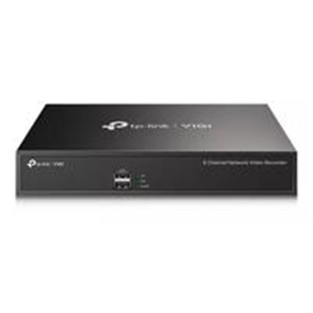 GRABADOR DE VIDEO TP-LINK VIGI NVR1008H O PUERTOS CON RESOLUCION DE HASTA 5MP, 1 INTERFAZ SATA HASTA 10 TB, 12V DC 1.5 A, 2 USB 