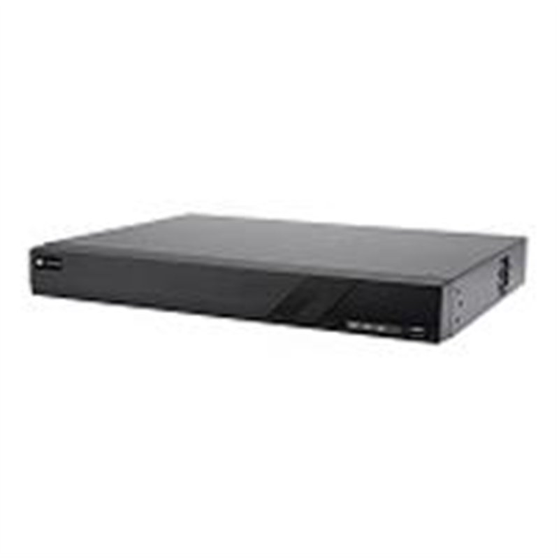 NVR MOTOROLA MTR16IP / 16 CANALES / 8MP FULL HD DE 1080P / 4K / ONVIF / ANALITICOS / H.265 / H.264 / MJPEG / SATA X2 / POS 16 CA