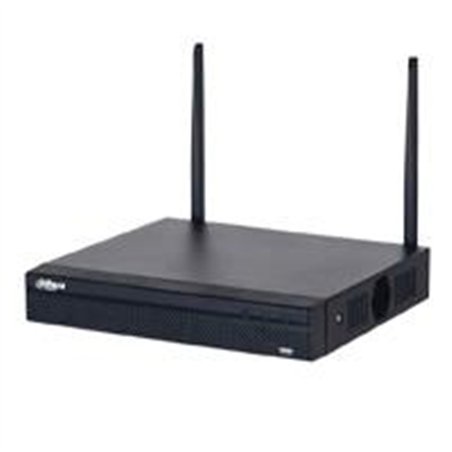 NVR WIFI DE 4 MEGAPIXELES/ 8 CANALES IP/ H.265/ SALIDAS HDMI VGA/ 1 BAHA DE DISCO DURO/ 1 ES DE AUDIO/ ONVIF/ EMPAREJAMIENTO AUT