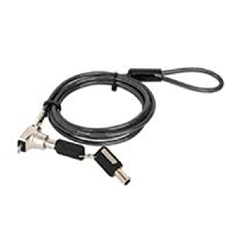 CANDADO LAPTOP,MANHATTAN,440509, NANO LLAVE 1.5M GRIS
