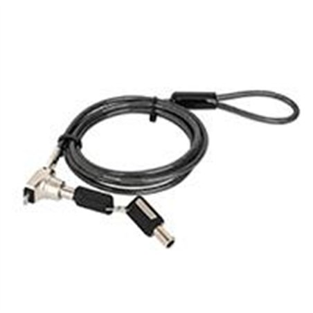 CANDADO LAPTOP,MANHATTAN,440509, NANO LLAVE 1.5M GRIS