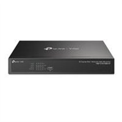 NVR TP-LINK VIGI VIGI NVR1008H-8P NVR POE 8 CANALES SALIDA DE VIDEO 4K GRABACION 24/7 AUDIO BIDIRECCIONAL ONVIF MONTAJE EN RACK 