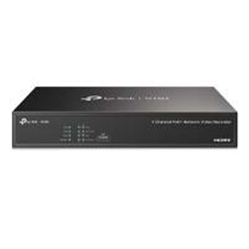 NVR TP-LINK VIGI VIGI NVR1004H-4P NVR POE 4 CANALES HDMI 4K H.265 ONVIF PLUG AND PLAY AUDIO BIDIRECCIONAL GRABACION CONTINUA 24/