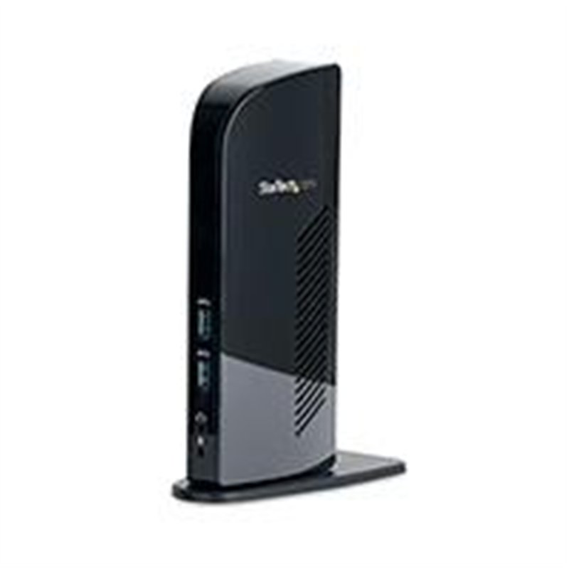 DOCKING STATION USB 3.0 DE 2 MONITORES PARA LAPTOP - HDMI Y DVI/VGA - HUB 6X USB-A - GBE - AUDIO - REPLICADOR DE PUERTOS UNIVERS