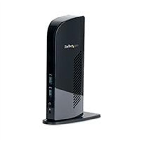 DOCKING STATION USB 3.0 DE 2 MONITORES PARA LAPTOP - HDMI Y DVI/VGA - HUB 6X USB-A - GBE - AUDIO - REPLICADOR DE PUERTOS UNIVERS