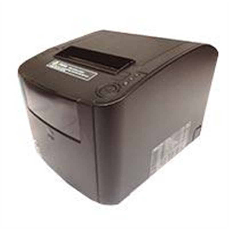 MINIPRINTER EC LINE EC-PM-80330, NEGRO, TERMICA, 80 MM, USB, SERIAL, ETHERNET (RED), RJ11, CORTE AUTOMATICO, 300 MM/SEG