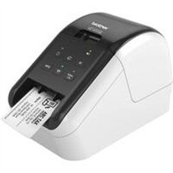 IMPRESORA DE ETIQUETAS BROTHER QL810W, CONEXION USB, WIFI, CINTAS DE 12 MM HASTA 62 MM, IMPRESION DE CODIGOS DE BARRAS, 110 ETIQ