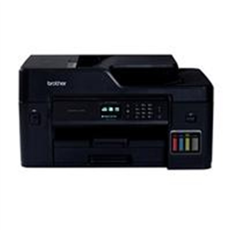 MULTIFUNCIONAL DE TINTA CONTINUA BROTHER MFCT4500DW DOBLE CARTA IMPRESION DUPLEX 35 PP NEGRO 27PPM COLOR