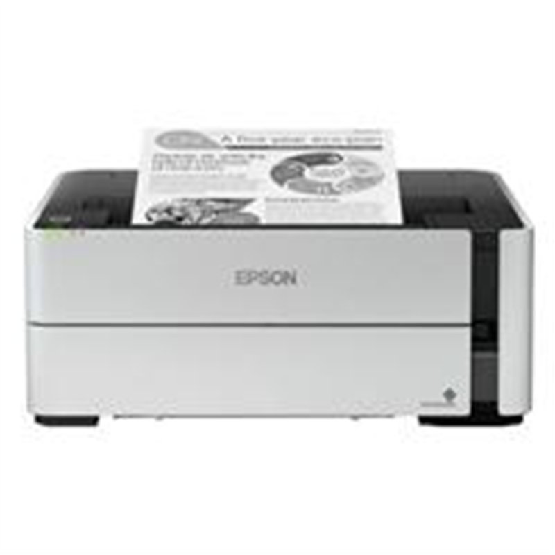 IMPRESORA EPSON M1180, 20 PPM NEGRO, TINTA CONTINUA, ECOTANK, USB, WIFI, RED, DUPLEX, MONOCROMATICA