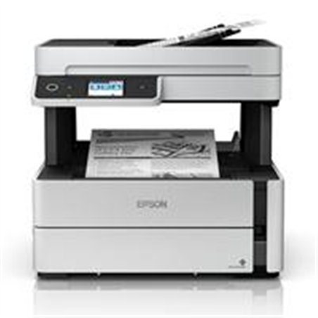 MULTIFUNCIONAL EPSON M3170, 39 PPM NEGRO, TINTA CONTINUA, ECOTANK, ADF, FAX, USB, WIFI, RED, MONOCROMATICA