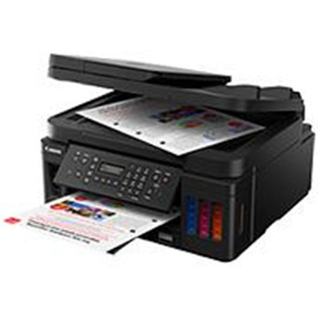 MULTIFUNCIONAL CANON G7010, TINTA CONTINUA, IPM 13 NEGRO/6.8 COLOR, USB, WIFI,ETHERNET RED, DUPLEX, ADF, CAMA PLANA CARTA/8.5X11
