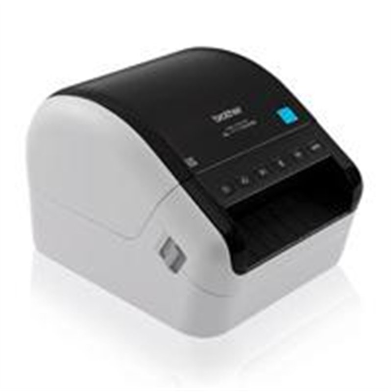 IMPRESORA DE ETIQUETAS BROTHER QL1110NWB, CONEXION USB 2.0, BLUETOOTH 2.1 + EDR, LAN, VELOCIDAD DE 110 MM/ SEG, TERMICA
