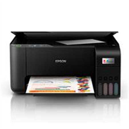 MULTIFUNCIONAL EPSON L3210, PPM 33 NEGRO/15 COLOR, TINTA CONTINUA, ECOTANK, USB