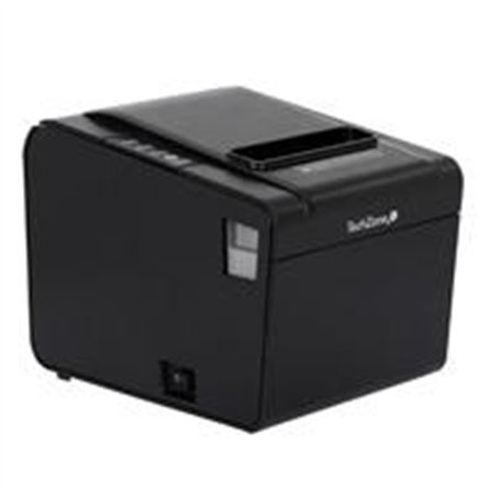 MINIPRINTER TECHZONE TZBE102, TERMICA, 80 MM,VEL 250 MM/S, 203 DPI, USB, SERIAL, RJ45, RJ11, CORTE AUTOMATICO, 1 AÑO DE GARANTIA