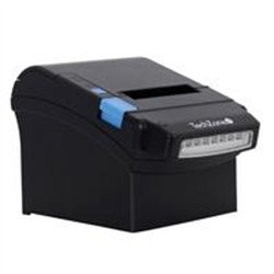 MINIPRINTER TECHZONE TZBE400, TERMICA, 80 MM, VEL 260 MM/S, 576 DPI, USB, SERIAL, RJ45,RJ11, DETECTOR DE BILLETES FALSOS, CORTAD