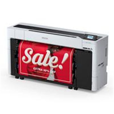 PLOTTER EPSON SURECOLOR T7770DM, MULTIFUNCIONAL, 44 PULGADAS, 111 CM, USB, WIFI, ETHERNET (RED), DOBLE ROLLO, 2400 X 1200 PPP